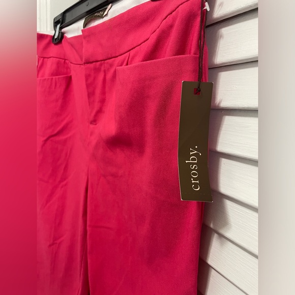 Crosby Pants Women’s Size 2 Hot Pink Cotton Stretch NEW - Picture 6 of 14
